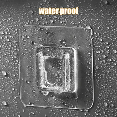 Double-Sided Adhesive Wall Hook (10 Pairs)